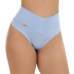 Kit 5 Calcinhas Cós Alto Modelador, Fio Duplo Sem Estampas, Luna