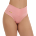 Kit 5 Calcinhas Cós Alto Modelador, Fio Duplo Sem Estampas, Luna