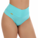 Kit 5 Calcinhas Cós Alto Modelador, Fio Duplo Sem Estampas, Luna
