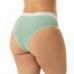 kit 3 Calcinhas Tanga Com Detalhe No Elástico Cós Alto , Mari .