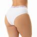 kit 5 Calcinhas Tanga Com Detalhe No Elástico Cós Alto , Mari .
