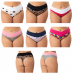 Kit 5 Calcinhas Plus Size Cós Alto Plus Fio Dental Duplo, Verônica.