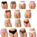 Kit 150 Calcinhas Plus Size Poliamida Modeladora Cós Alto Fio Duplo, Vanussa .