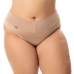 Kit 150 Calcinhas Plus Size Poliamida Modeladora Cós Alto Fio Duplo, Vanussa .