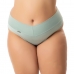 Kit 150 Calcinhas Plus Size Poliamida Modeladora Cós Alto Fio Duplo, Vanussa .