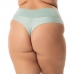 Kit 150 Calcinhas Plus Size Poliamida Modeladora Cós Alto Fio Duplo, Vanussa .