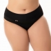 Kit 150 Calcinhas Plus Size Poliamida Modeladora Cós Alto Fio Duplo, Vanussa .