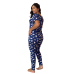 Pijama Feminino Adulto Longo e com Manga Curta Conforto para Todas as Estações, Rafaela!